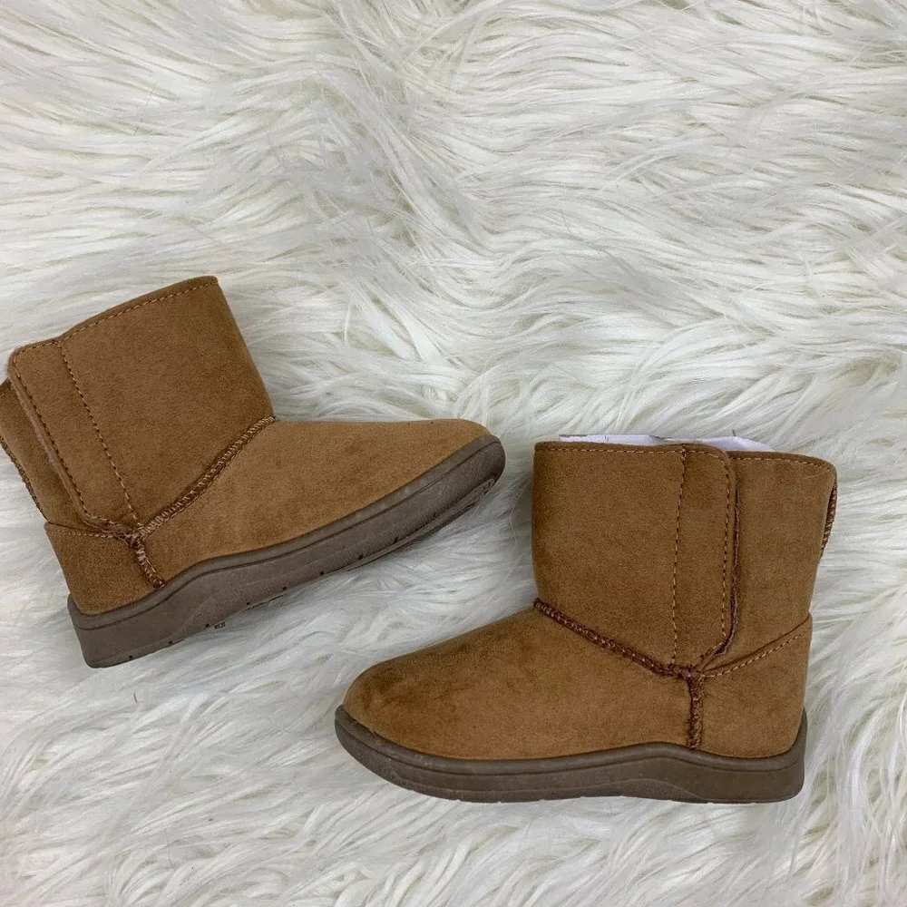 Cozy Faux Shearling Winter Boot Unisex Baby Size 6 New With Tags